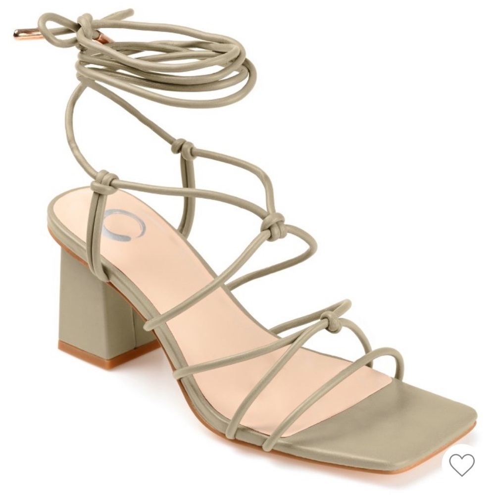 Journee Collection Women's Olive Strappy Sandals